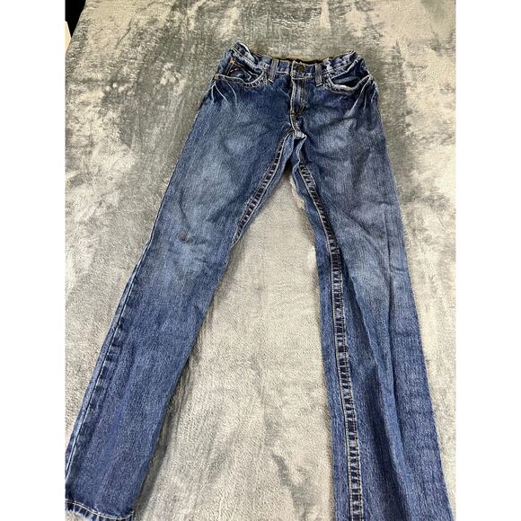 Ariat M4 Relaxed Boot Jeans 30x36 Made in Mexico Denim Blue Good Condition - Picture 1 of 14